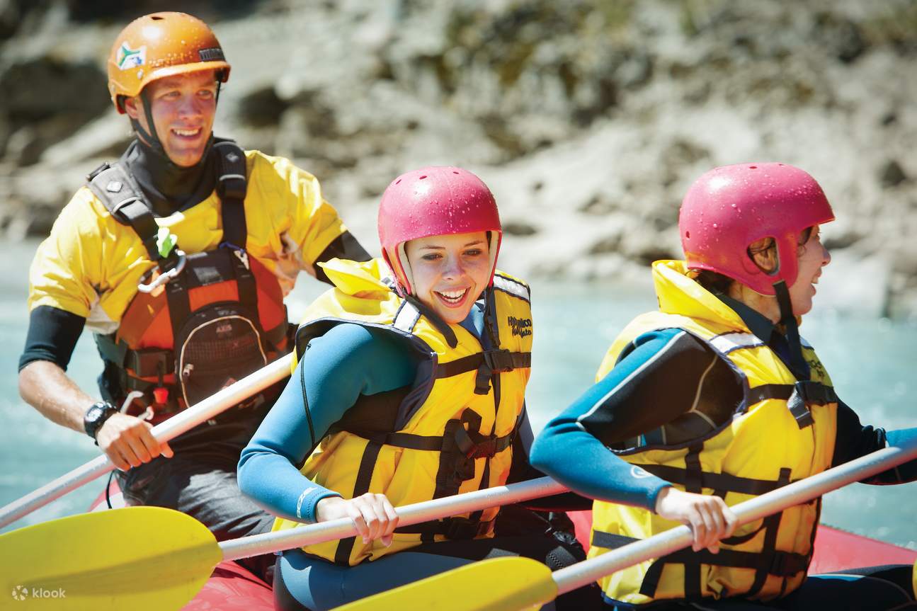 ハンマースプリングス ラフティング