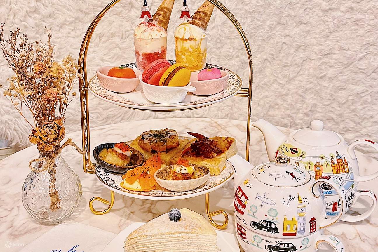 Set teh sore di Singapura