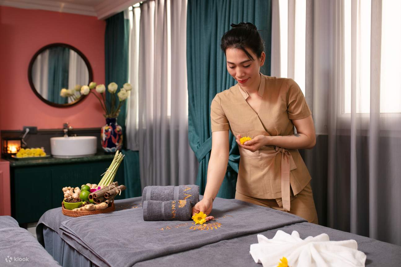 Innenbereich des Spas