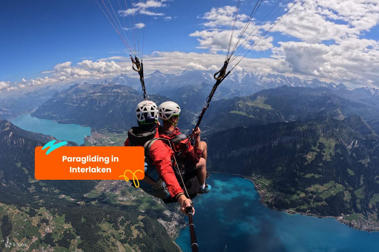 Dù lượn ở Interlaken