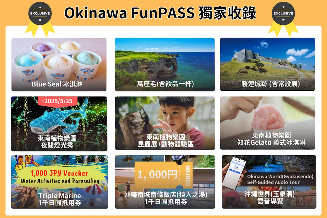 沖繩 FunPass (Okinawa Fun Pass)
