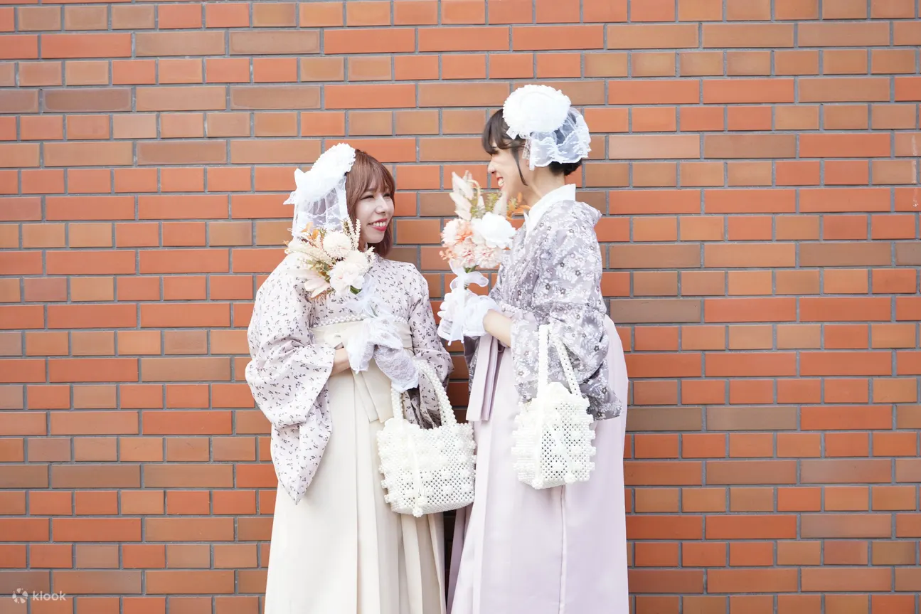 和服租赁 蕾丝和服、大正浪漫和服、长袖和服等多种选择！ 发饰及无限发饰（东京浅草爱及福1号店提供）