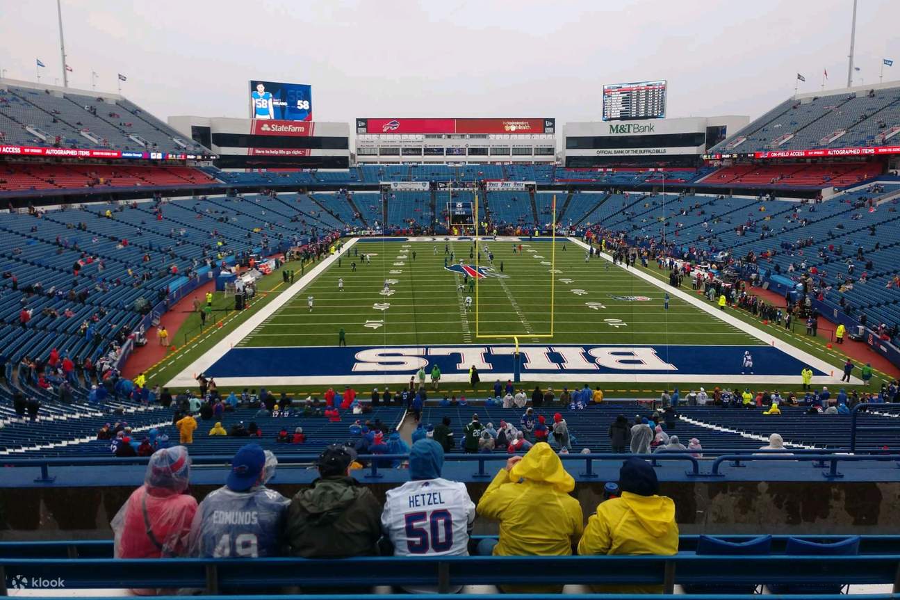 Upper deck on the short side provides great panoramic views of the action