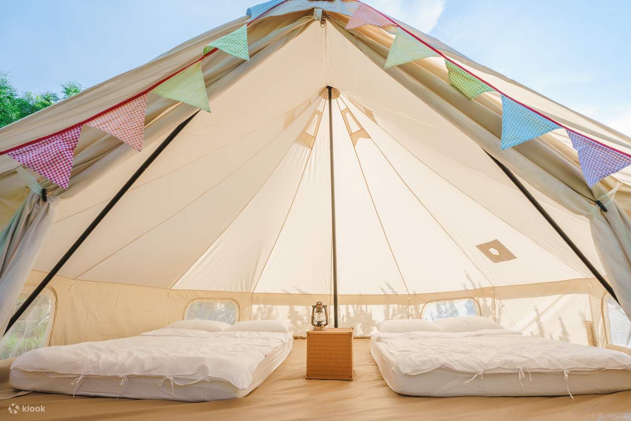 แคมป์ปิ้งเหมียว栗｜Xiaorizi Camping Area｜ประสบการณ์แคมป์ปิ้งสไตล์ไม่ต้องเตรียมอุปกรณ์