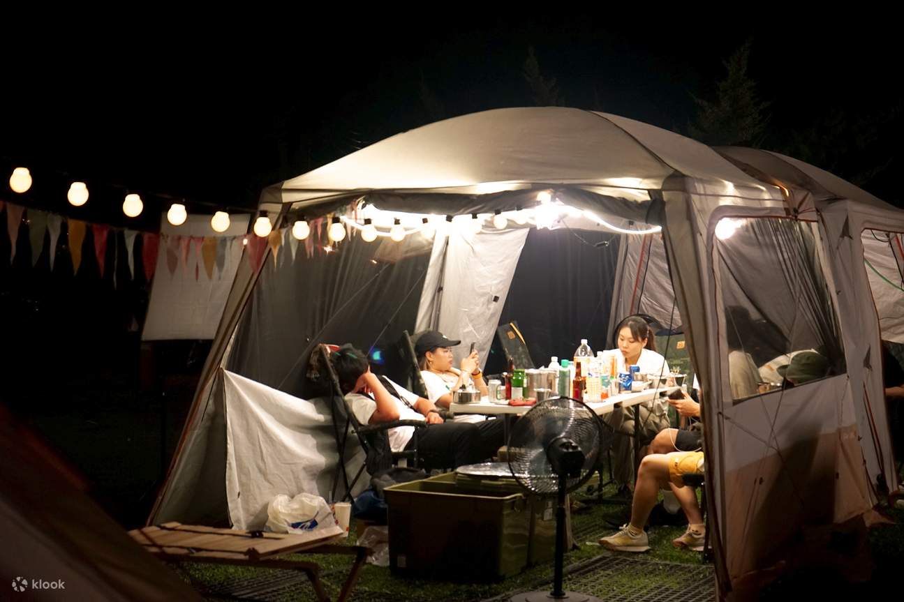 Campeggio sotto le stelle