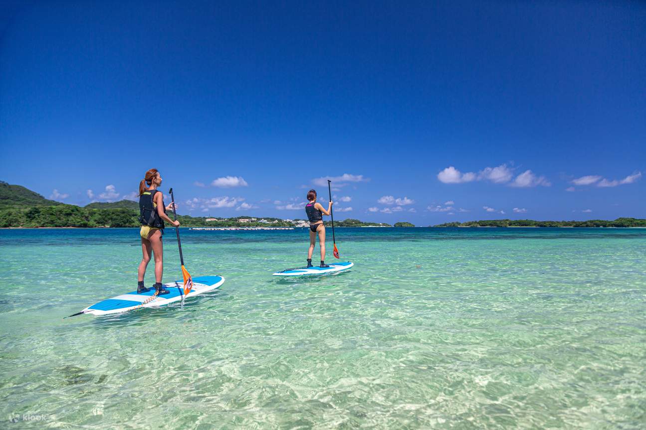 Đảo Ishigaki/1 ngày Chèo SUP/Ca nô Vịnh Kabira & Lặn biển hang động Xanh (Okinawa)