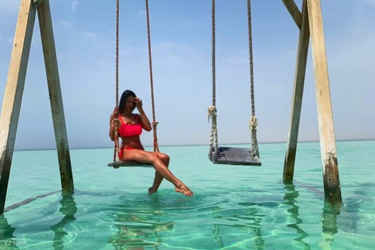 Excursion de snorkeling à l'île Orange Bay avec sports nautiques - Hurghada