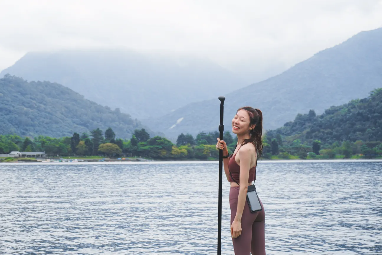 SUP at Liyu Lake in Hualien
