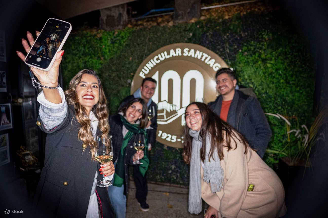 Sunset at the Funicular: Wine, Music, and Cueca in Santiago - Klook