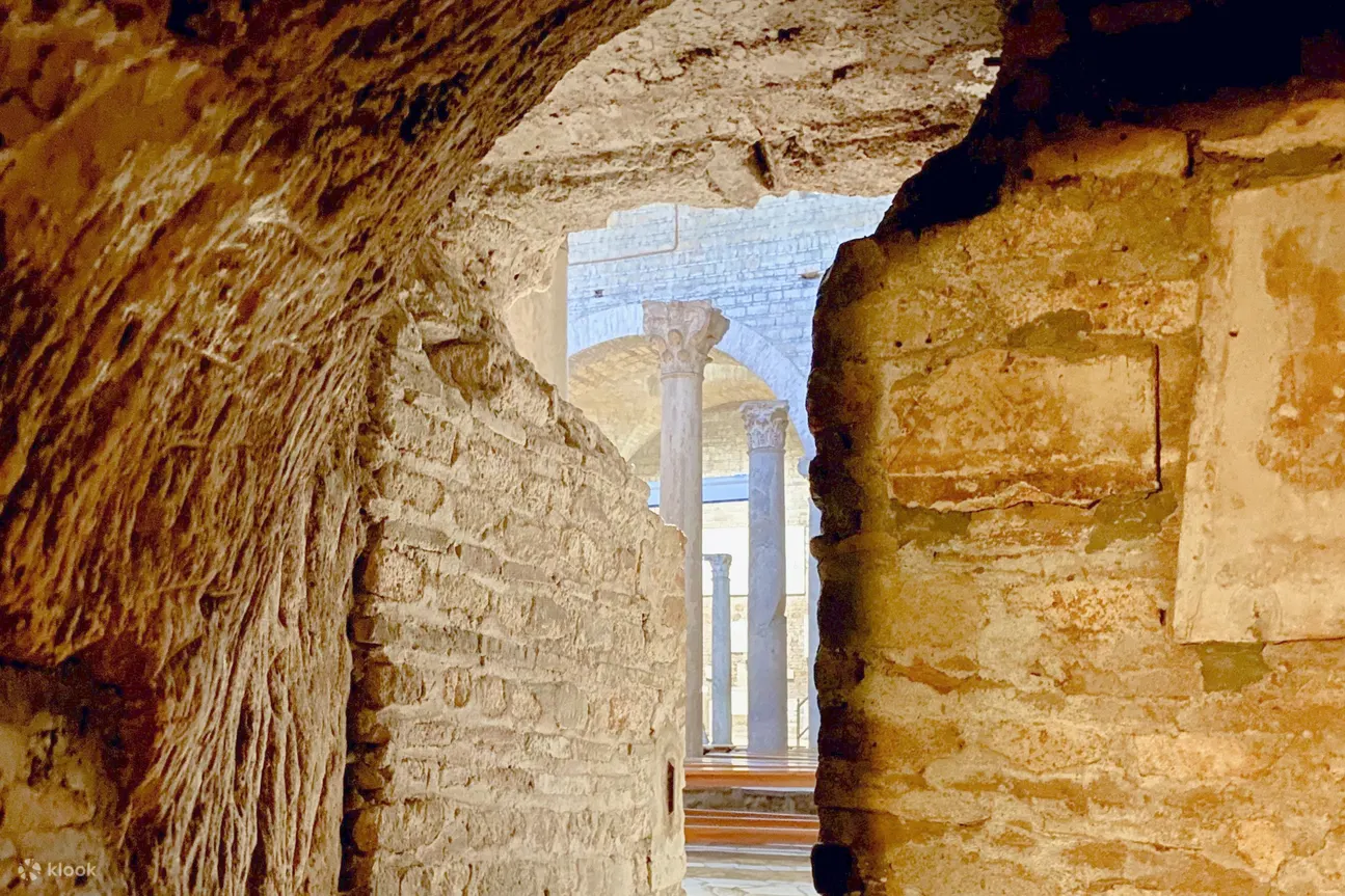 Explore hidden catacombs and their myths, with comfortable transfers included