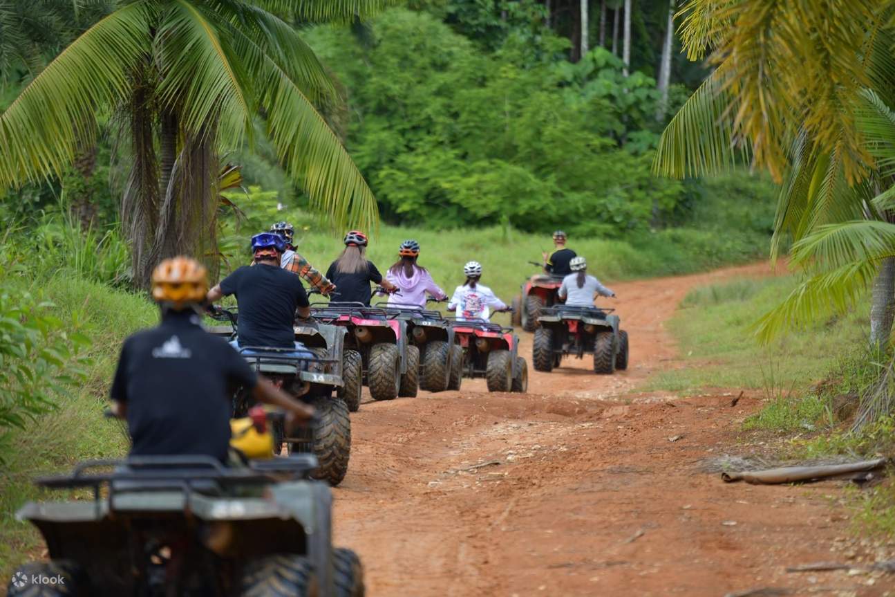 Lawatan Peribadi Krabi : Mandi Gajah & ATV Air Terjun Huay Tho