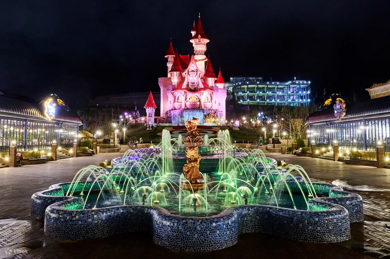 釜山乐天世界 (Busan Lotte World) 夜景