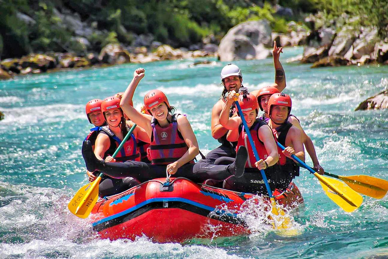 Thrilling Adventure Rafting on the Soca River Klook