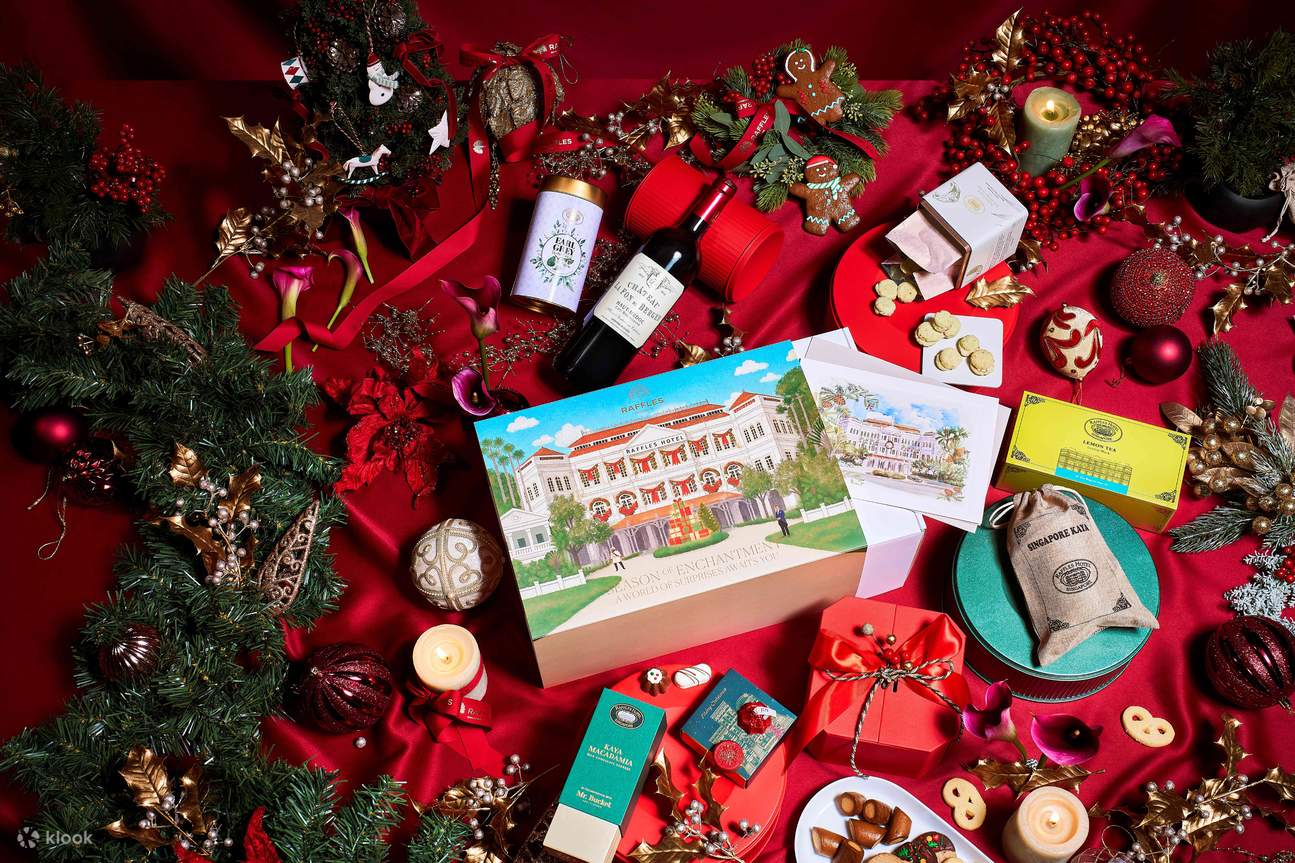 新加坡萊佛士飯店節慶禮籃
