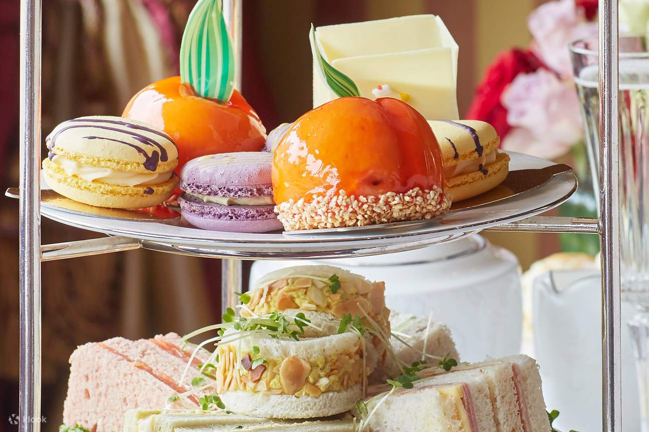 Vassoio del tè pomeridiano