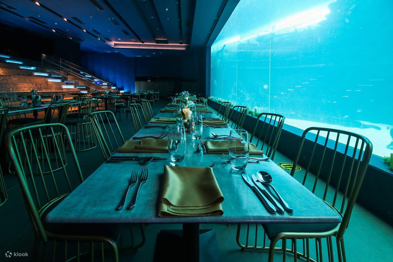Cebu Ocean Park Aqua Dining Experience Klook Philippines