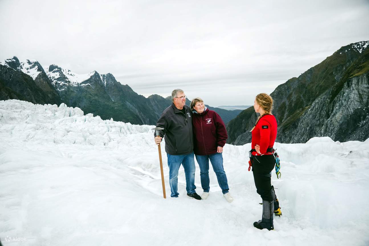 Vol panoramique en hélicoptère et atterrissage sur glacier à Franz Josef