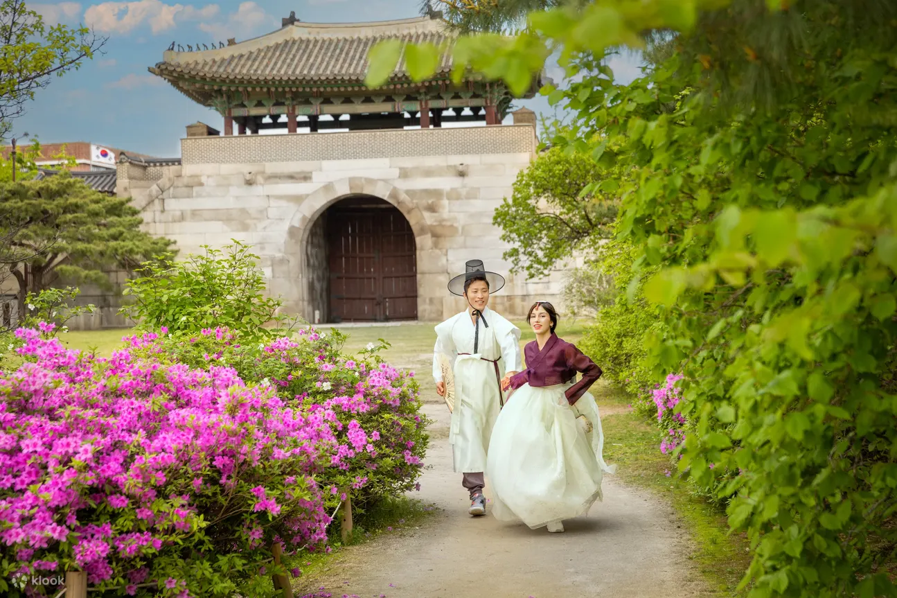 景福宫韩服体验（Daehanhanbok提供）