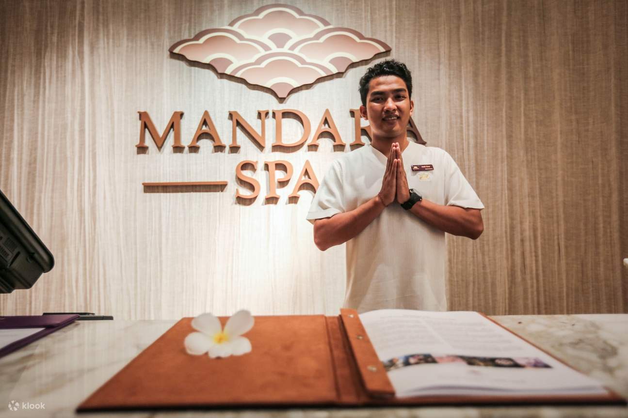 Réception au Mandara Spa