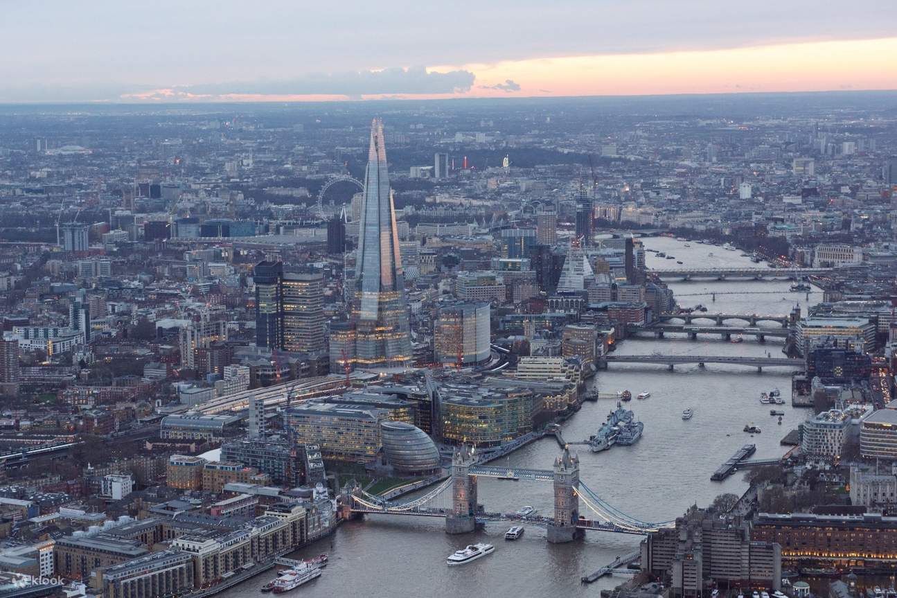 helicopter tour london for 3