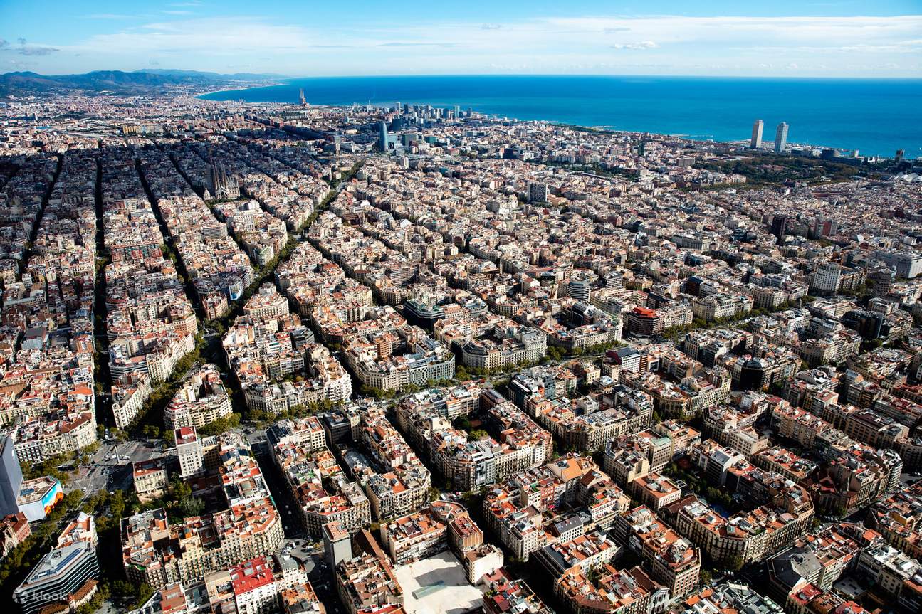 バルセロナ ヘリコプター パノラマツアー