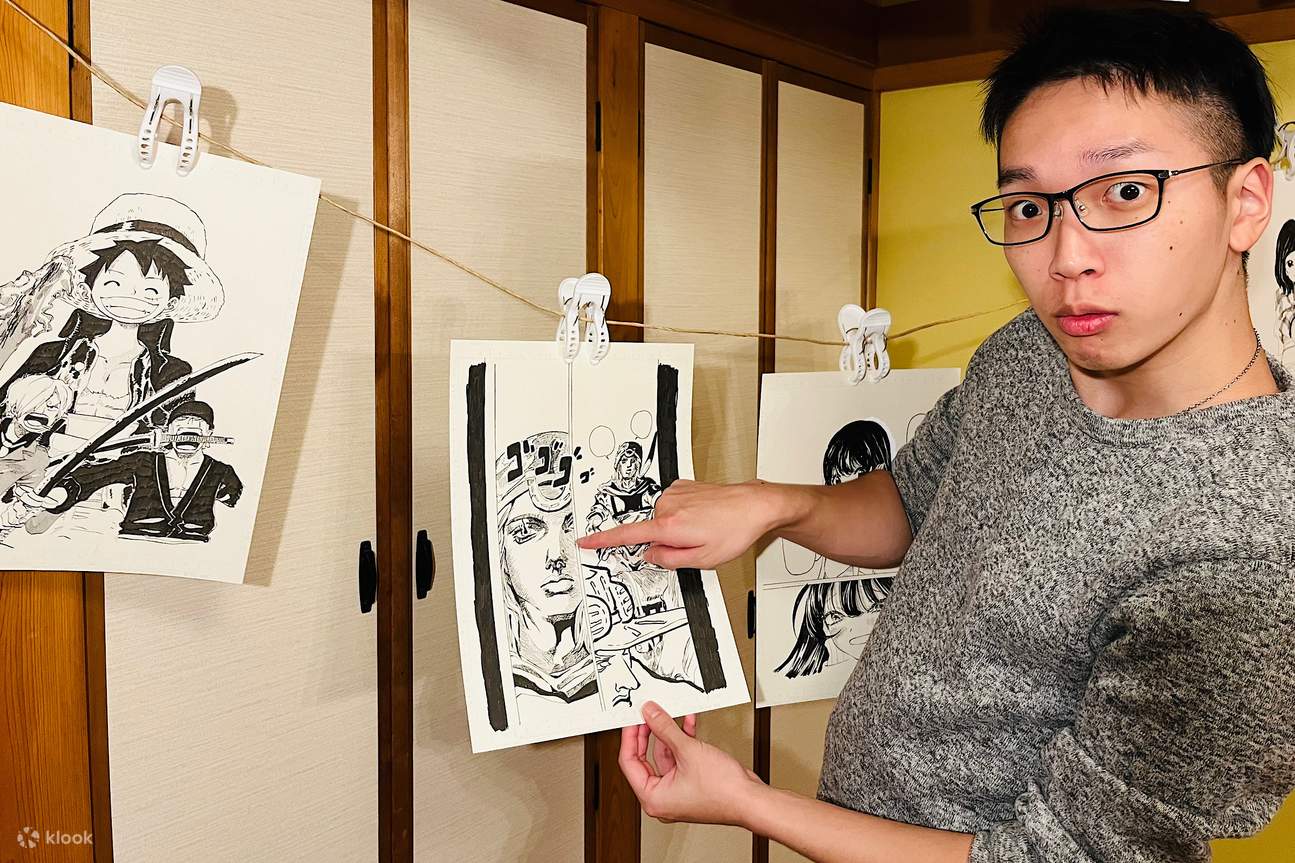 ถ่ายภาพกับศิลปินมังงะและสัมผัสประสบการณ์ทำอาหารญี่ปุ่น