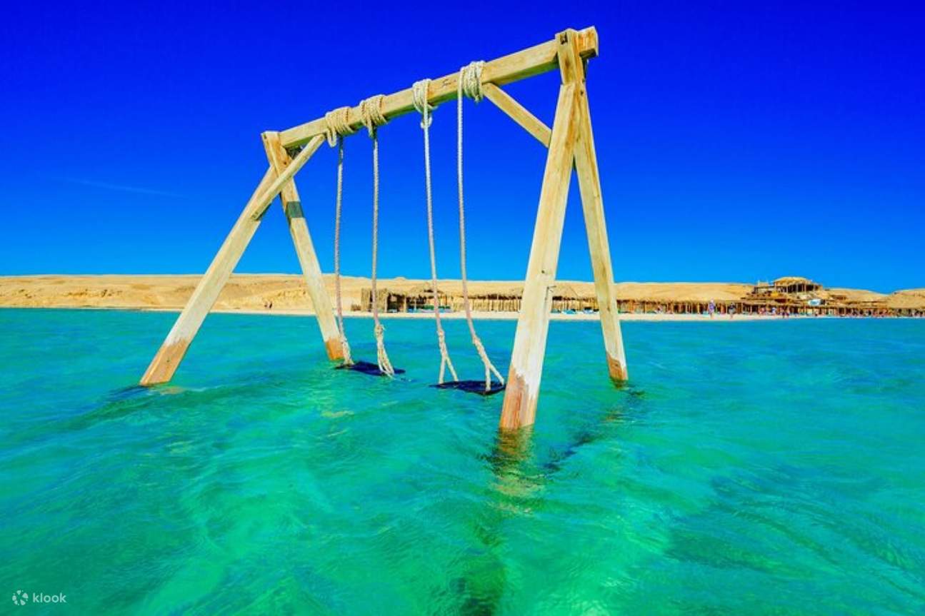 Excursion de snorkeling à l'île Orange Bay avec sports nautiques - Hurghada