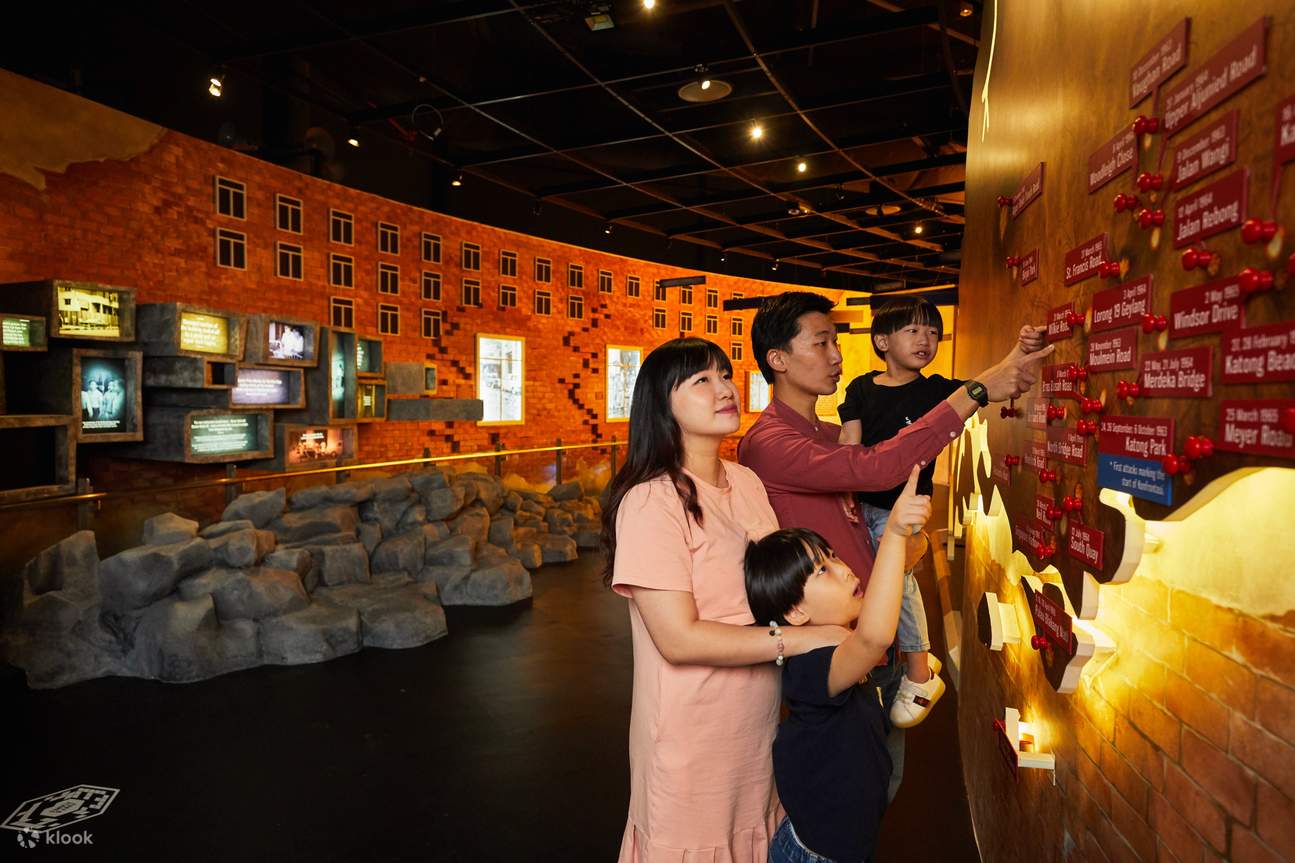 Exposición en la galería de visualización familiar