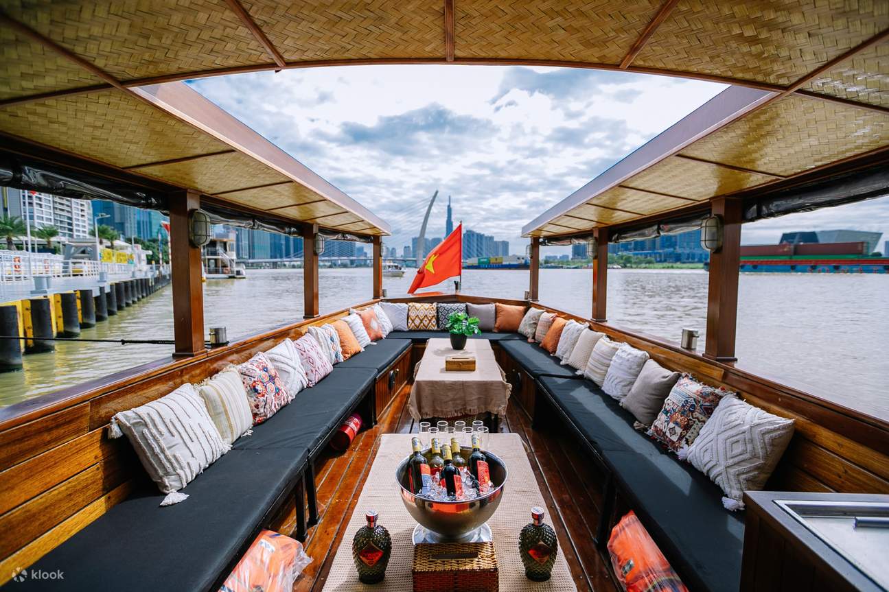 Saigon River Luxury Sightseeing Sunset Cruise, Vietnam - Klook Philippines