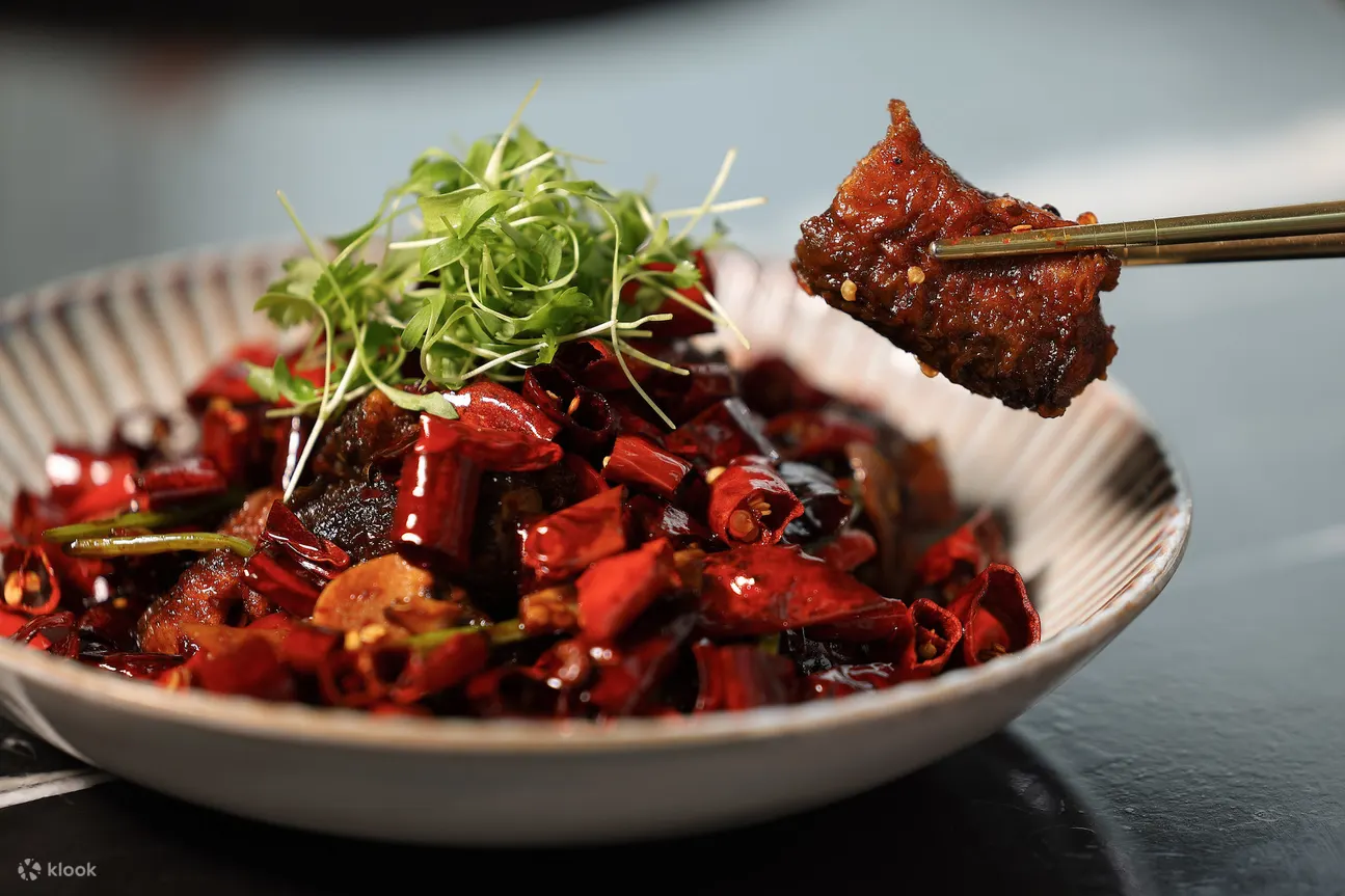 牛小排（麻辣，葱）