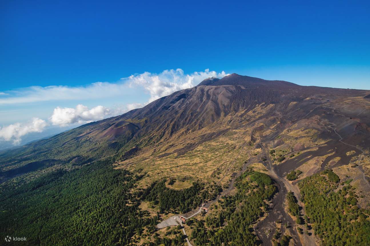 30 phút tham quan bằng trực thăng riêng núi lửa Etna