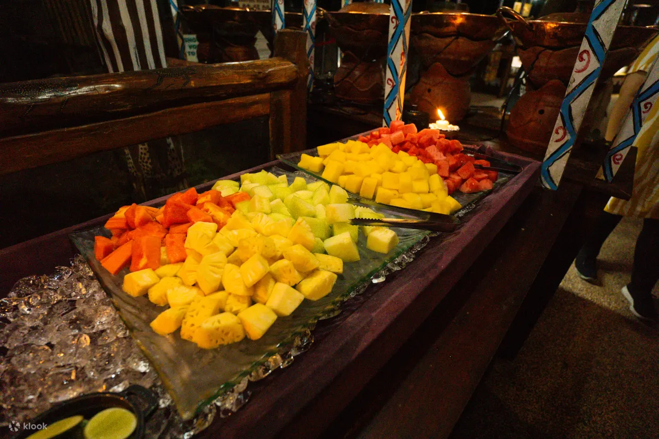 bali safari buffet selection