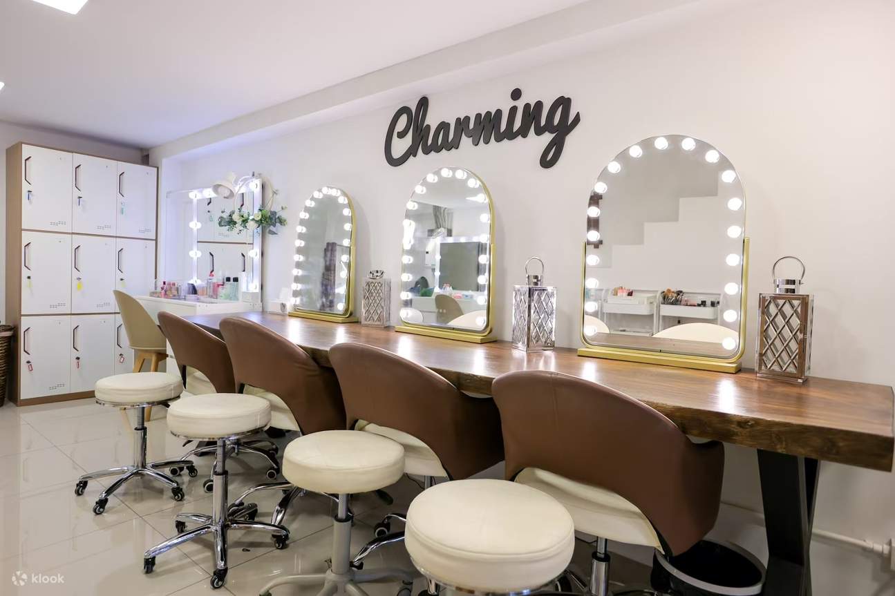 Area rias bersih dan terang