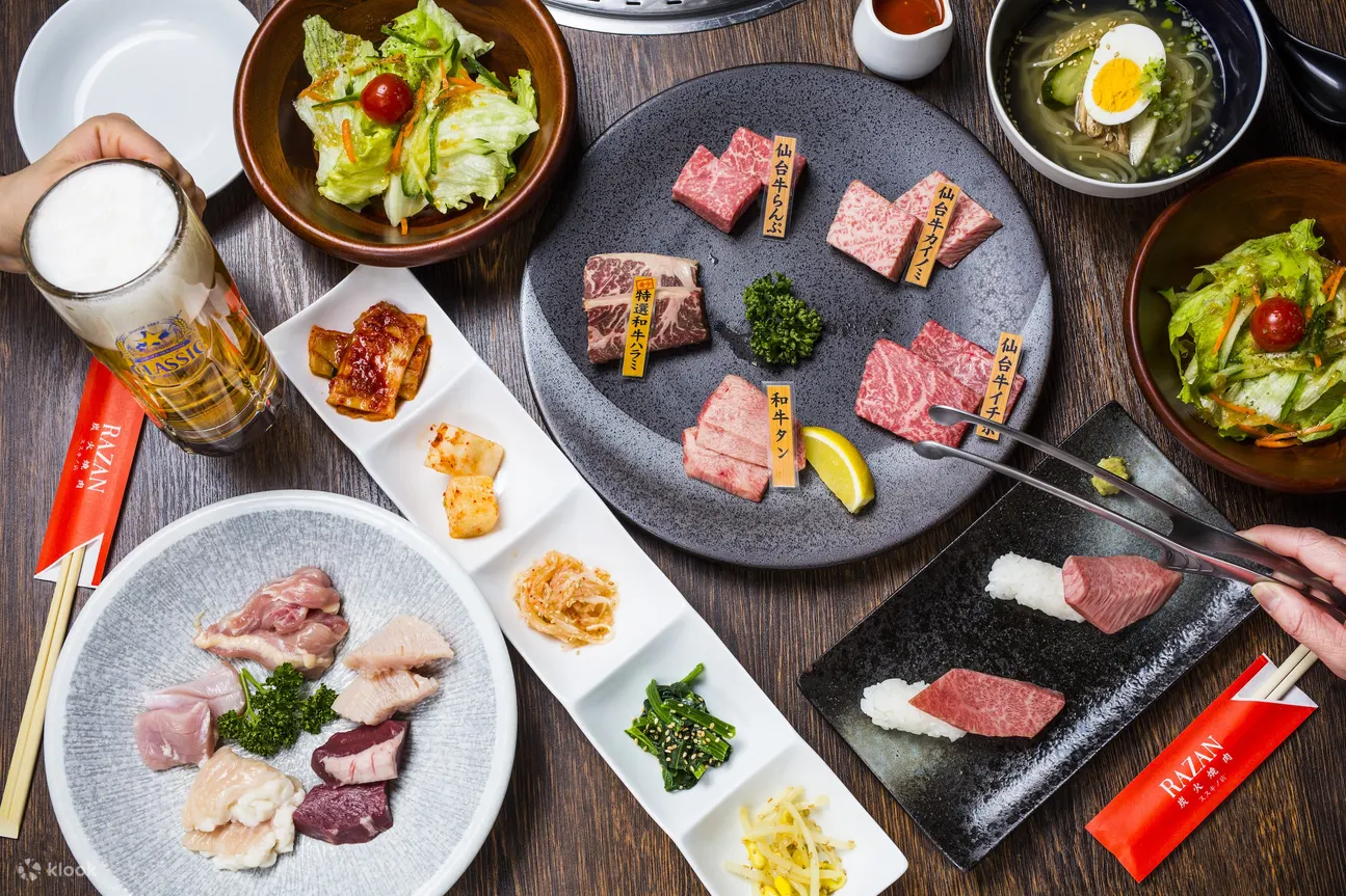 RAZAN Sumibi Yakiniku Susukino Ten