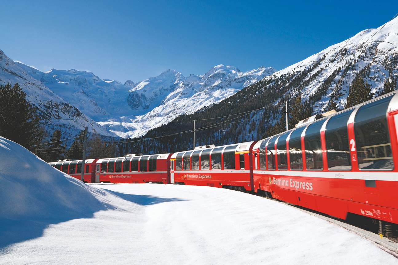 Saint Moritz and Bernina Express Railway Tour with From Milan - Klook ...