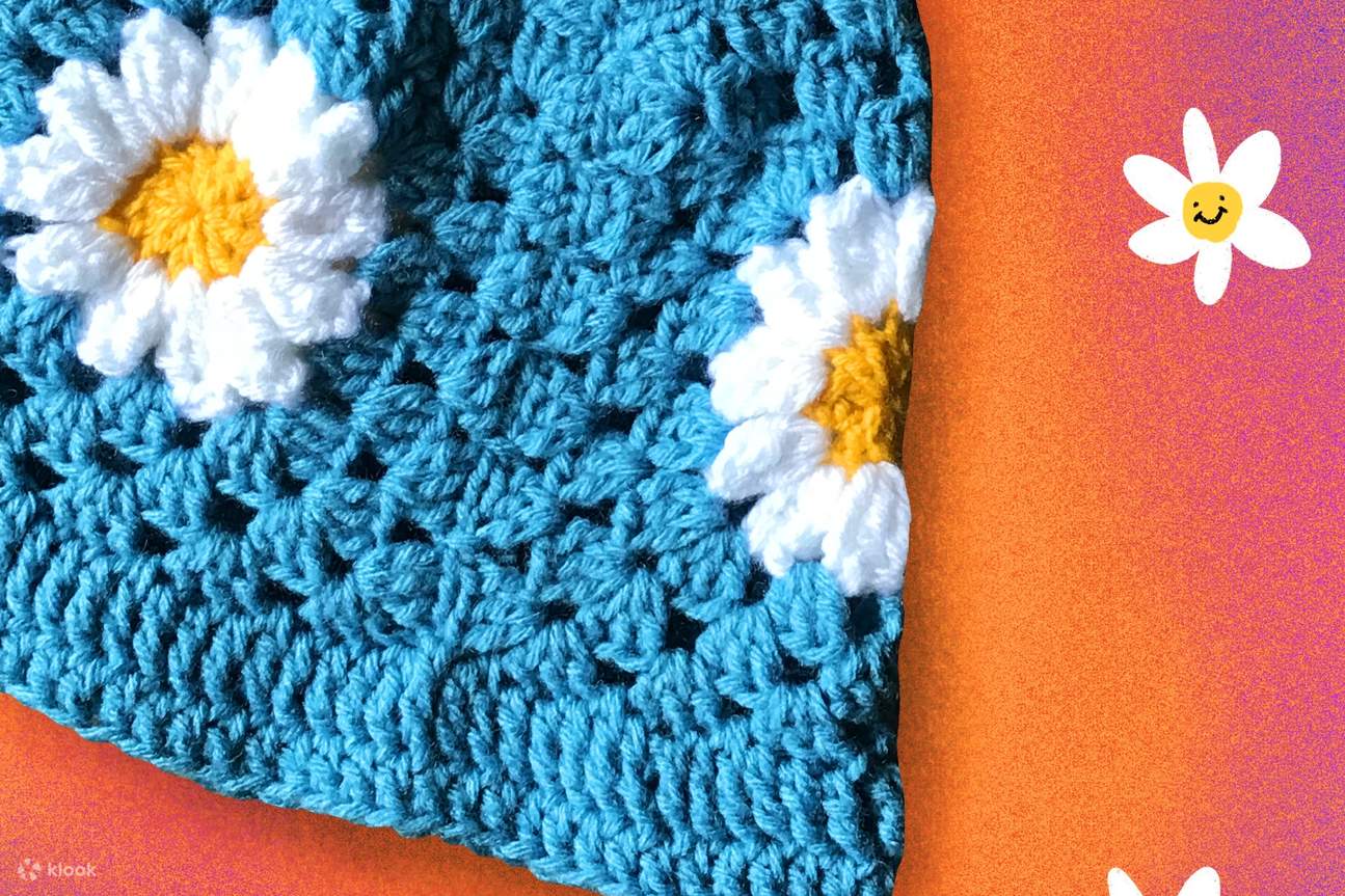 Daisy Bucket Hat Crochet in Singapore Klook
