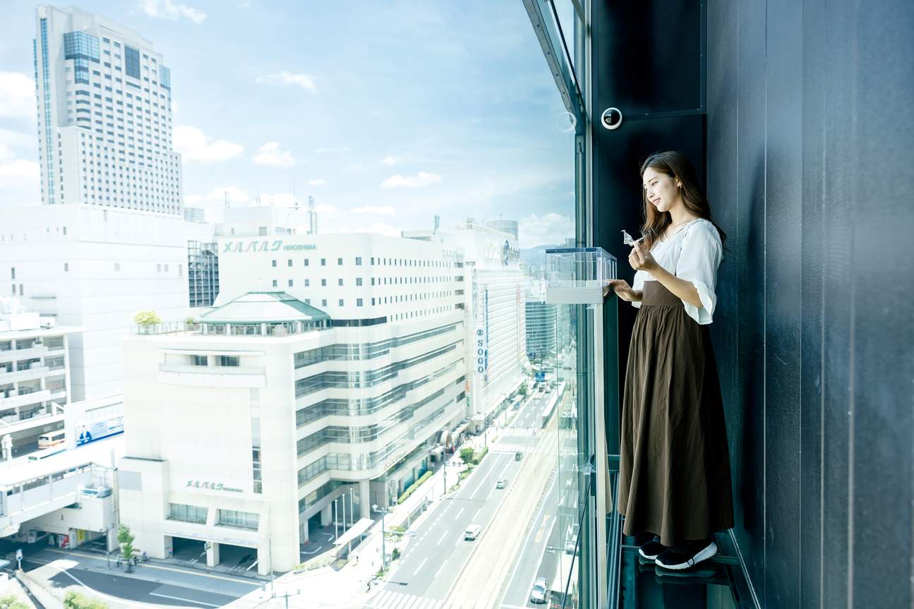 Orizuru Tower Orizuru Wall