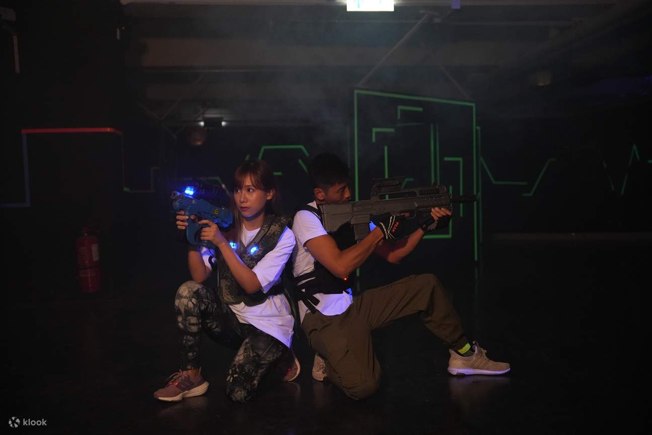 Pengalaman Indoor Painless Laser Tag (Kedai Lai Chi Kok D2)