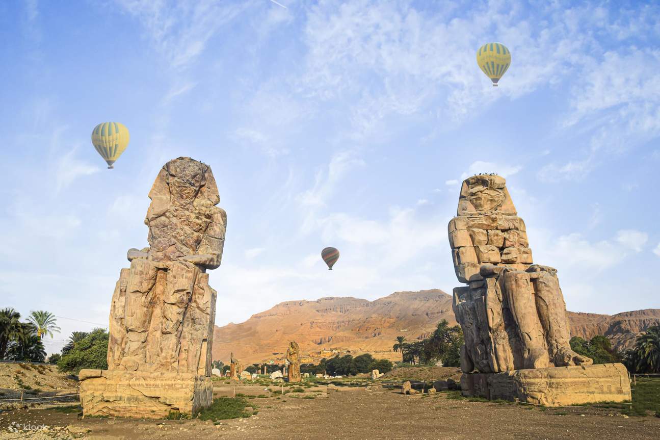 Sunrise Hot Air Balloon & West Bank Tour – Makam & Kuil Luxor E