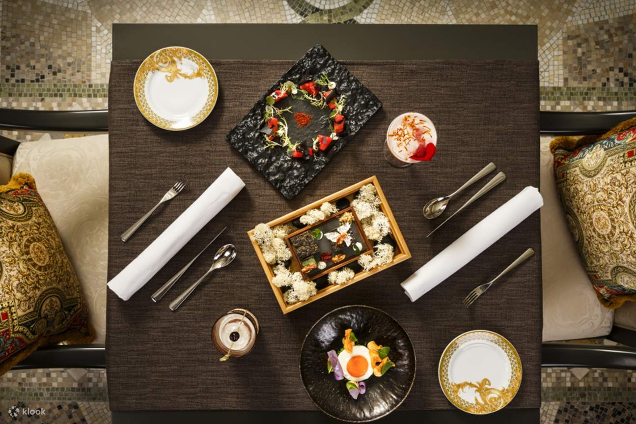 Enigma Versace Dubai Dining Experience Klook
