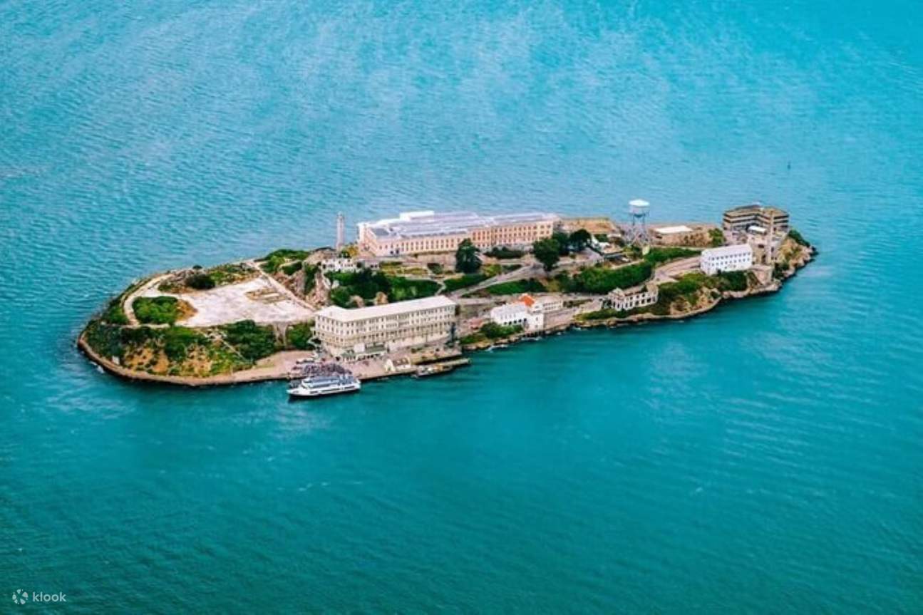 เกาะอัลคาทราซจากอ่าว