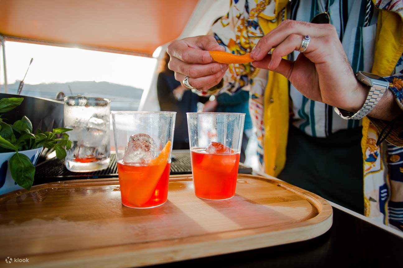 Katamaranfahrt auf dem Mittelmeer