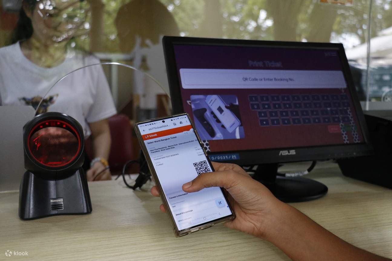 Banco di riscossione Klook