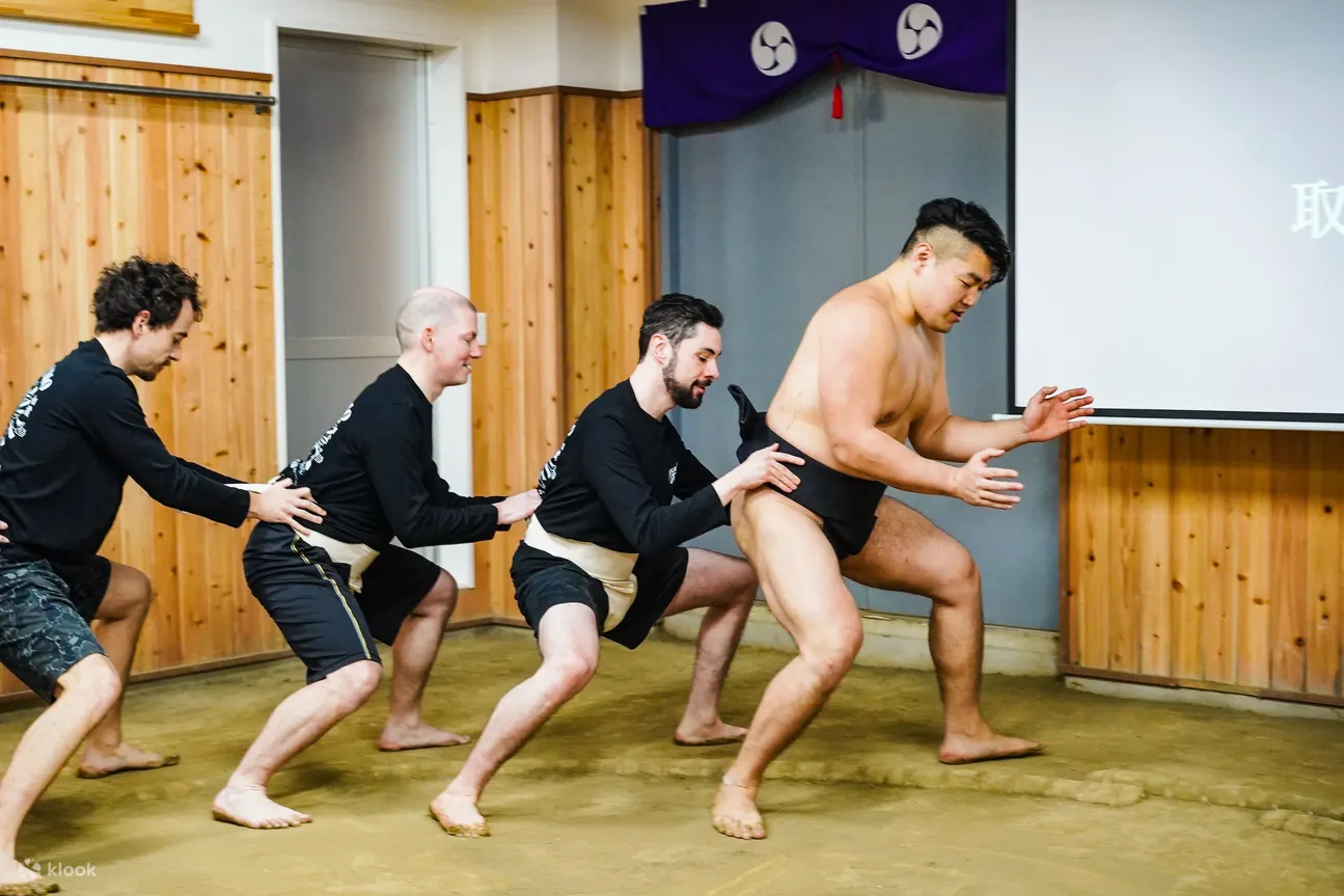 东京正宗相扑体验：进入庇护所
