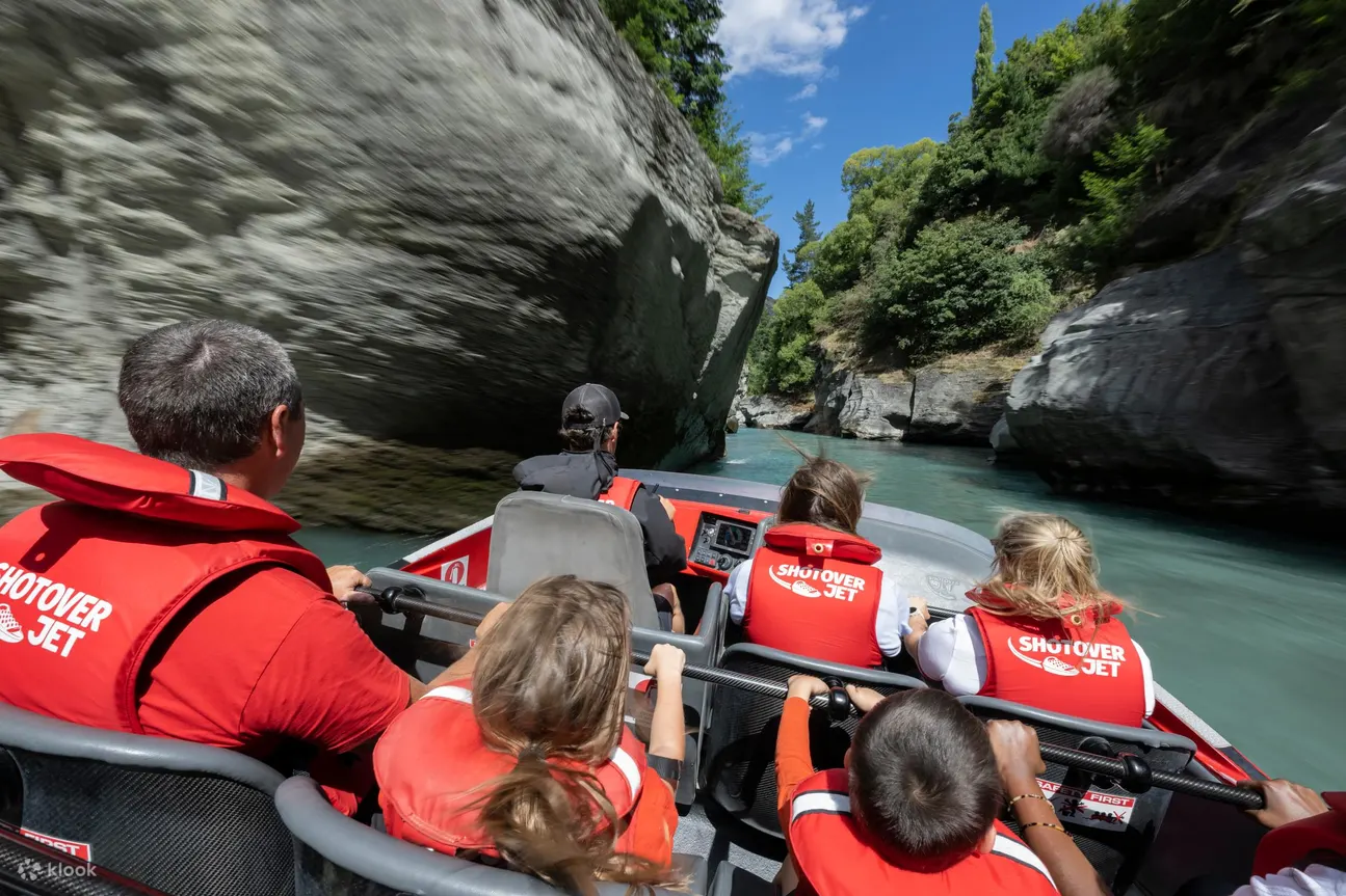 Shotover Jet Boat Ride in Queenstown