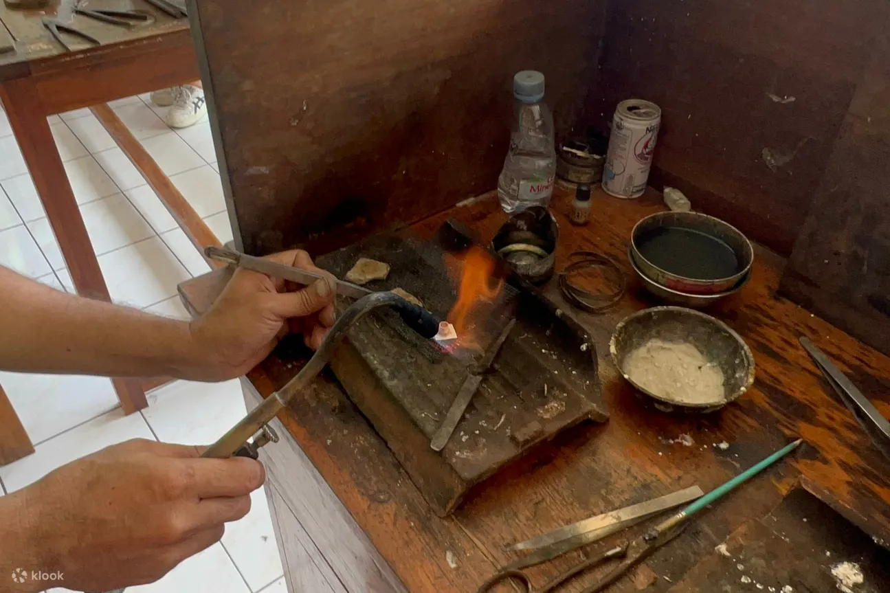 巴厘岛银器制作课程