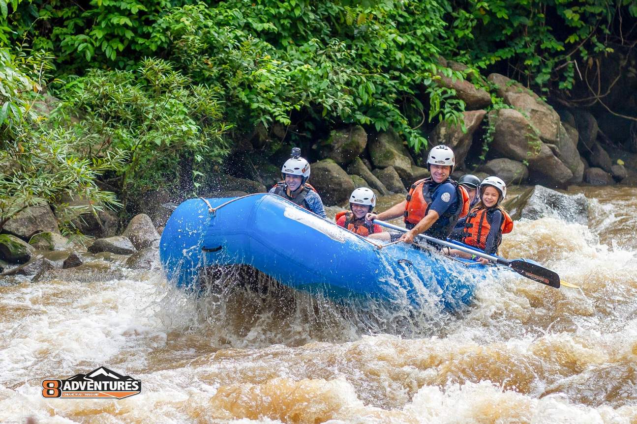 chiang mai rafting 2/3 seater inflatable raft