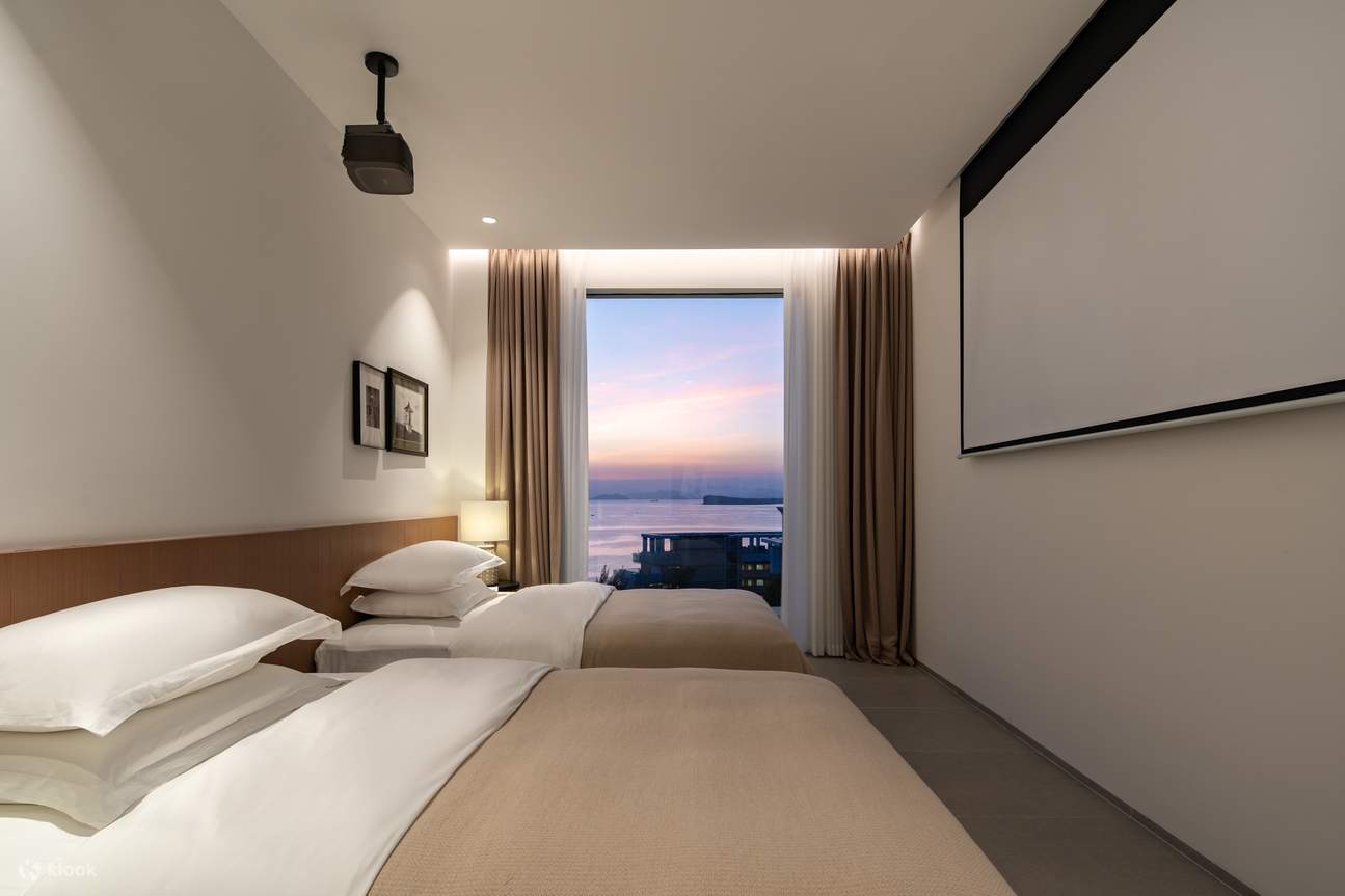 Phòng Liyue 2 giường hướng biển