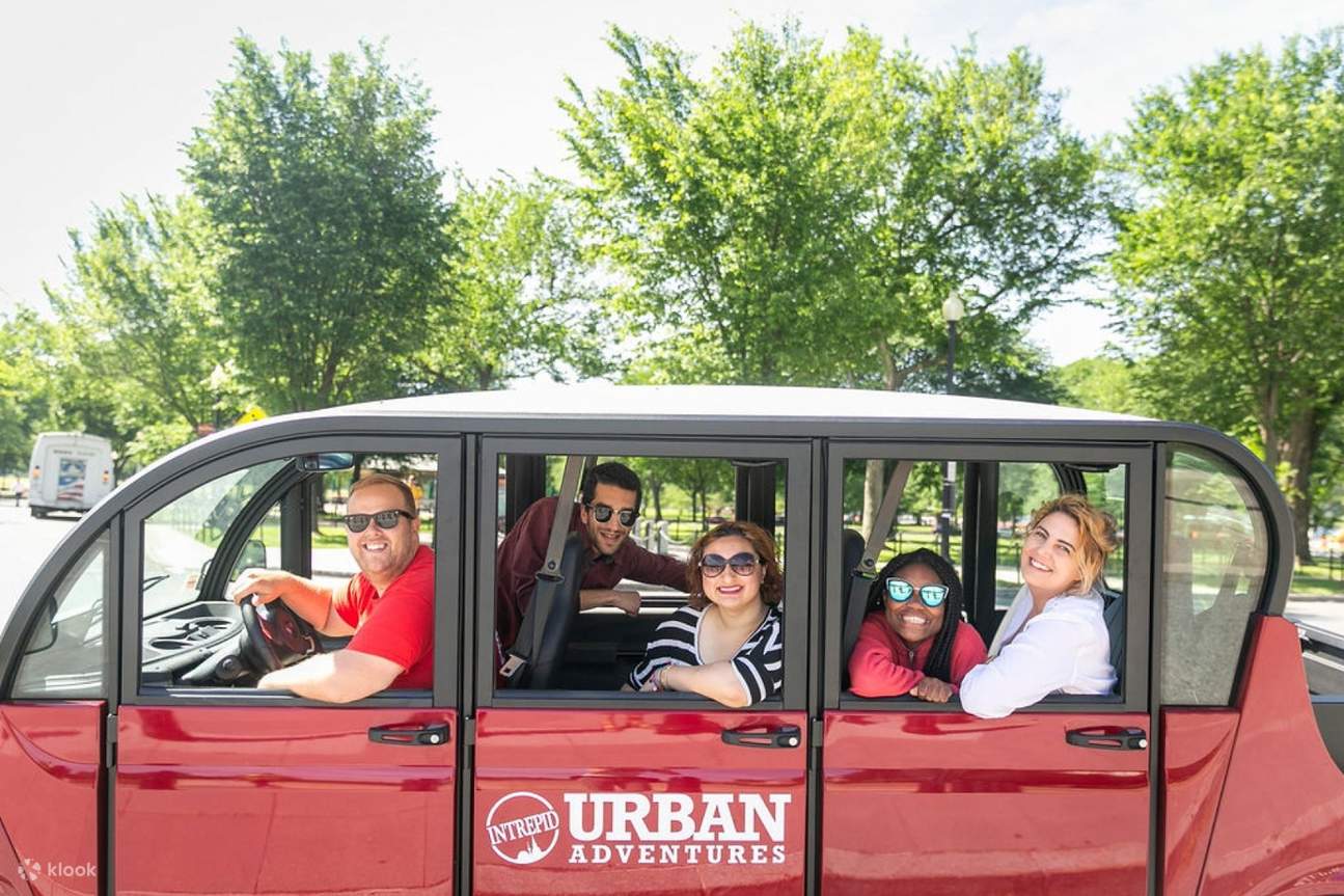 Mall and Monuments Electric Car Tour in Washington DC Klook United States