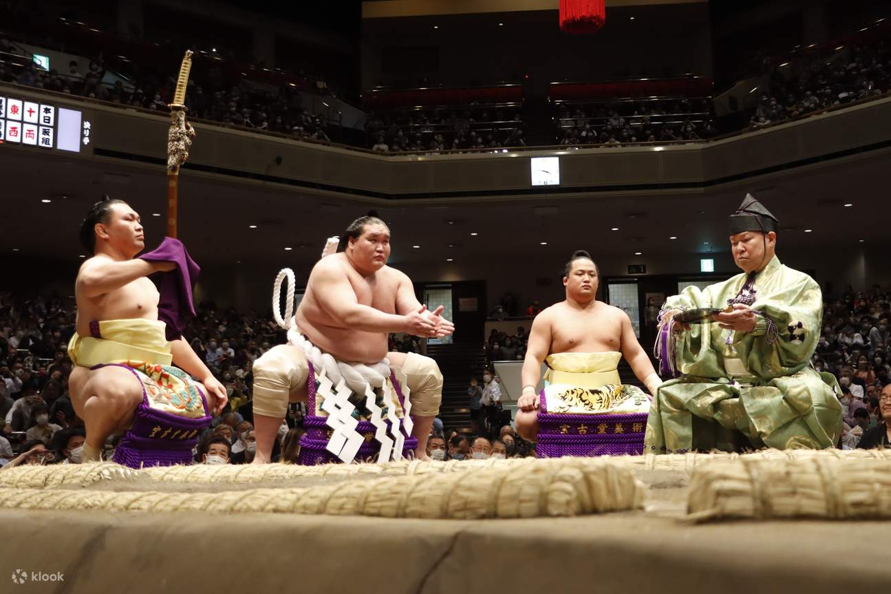 Tokyo Sumo Tournament Tour with Tickets with 2F Chair Seat Klook